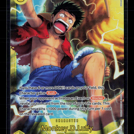 One Piece Monkey.D.Luffy Adventure on Kami's Island SEC • OP15-119 Foil