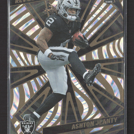 2025 Panini Revolution Football Ashton Jeanty #202 Fractal RC 02/99