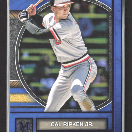 2025 Topps Museum Collection Cal Ripken Jr. #40 Blue 113/150