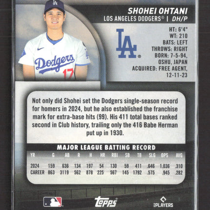 2025 Topps Stadium Club Shohei Ohtani #58 Sepia
