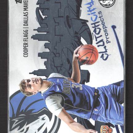 2025 Topps Clutch City Prospects Cooper Flagg #CC-1 RC