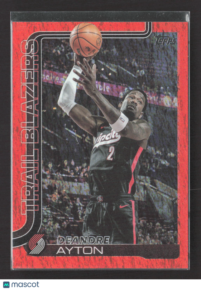 2025 Topps Flagship Deandre Ayton #124 orange /25