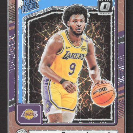 2024 Panini Donruss Optic Bronny James Jr. #282 Prizm 087/125