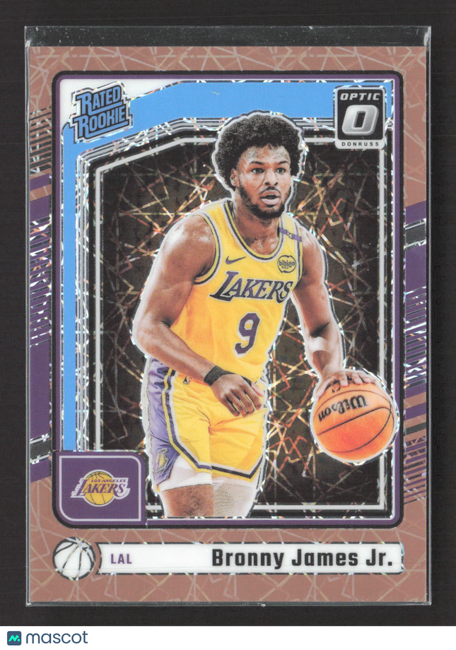 2024 Panini Donruss Optic Bronny James Jr. #282 Prizm 087/125