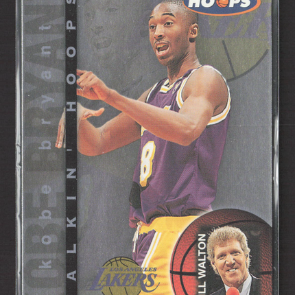 1997 SkyBox NBA Hoops Talkin' Hoops Bill Walton Kobe Bryant #15