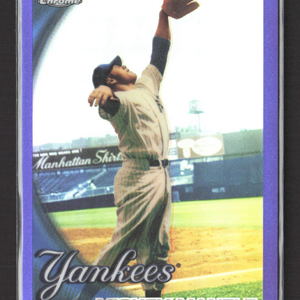 2010 Topps Chrome Mickey Mantle #7 Purple Refractor