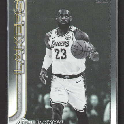 2025 Topps Flagship LeBron James #150 Blackout