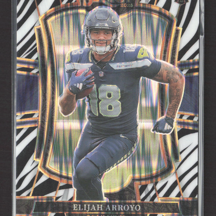 2026 Panini Select Prizm Elijah Arroyo #114 Zebra RC