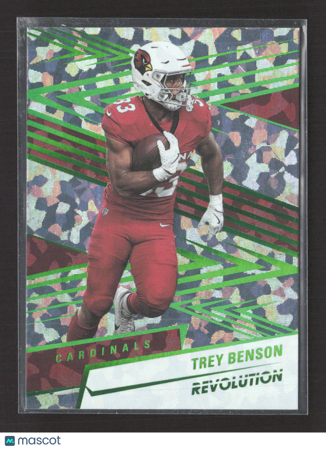 2025 Panini Revolution Football Trey Benson #40 Lava 02/12