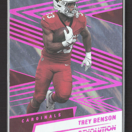 2025 Panini Revolution Trey Benson #40 Lava 2/5