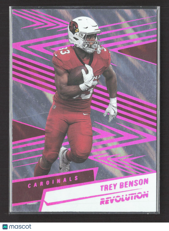 2025 Panini Revolution Trey Benson #40 Lava 2/5