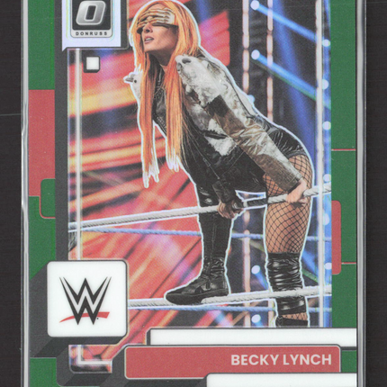2023 Panini Chronicles Donruss Optic WWE Becky Lynch #368 Green 65/75