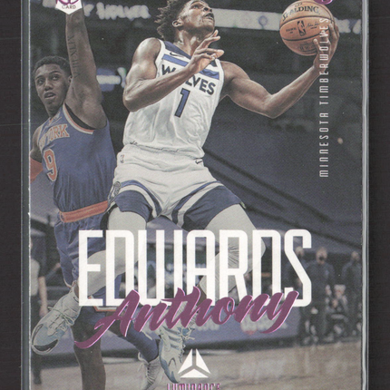 2020 Panini Chronicles Luminance Anthony Edwards #143 Rc