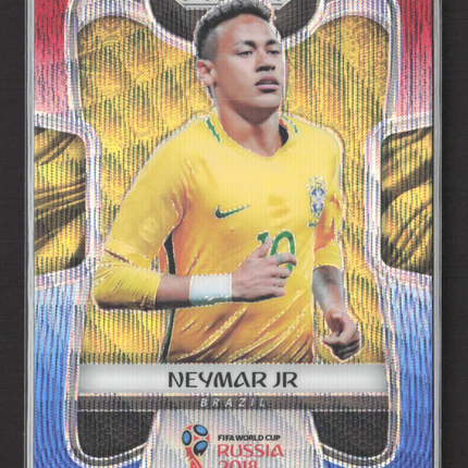 2018 Panini Prizm World Cup Neymar Jr #25 Red White Blue