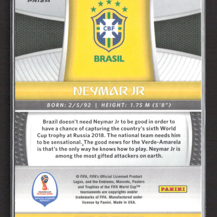2018 Panini Prizm World Cup Neymar Jr #25 Red White Blue