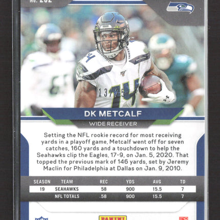 2020 Panini Prizm DK Metcalf #292 Green Camo /25