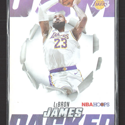 2026 Topps NBA Hoops Jam Packed LeBron James #JP-4
