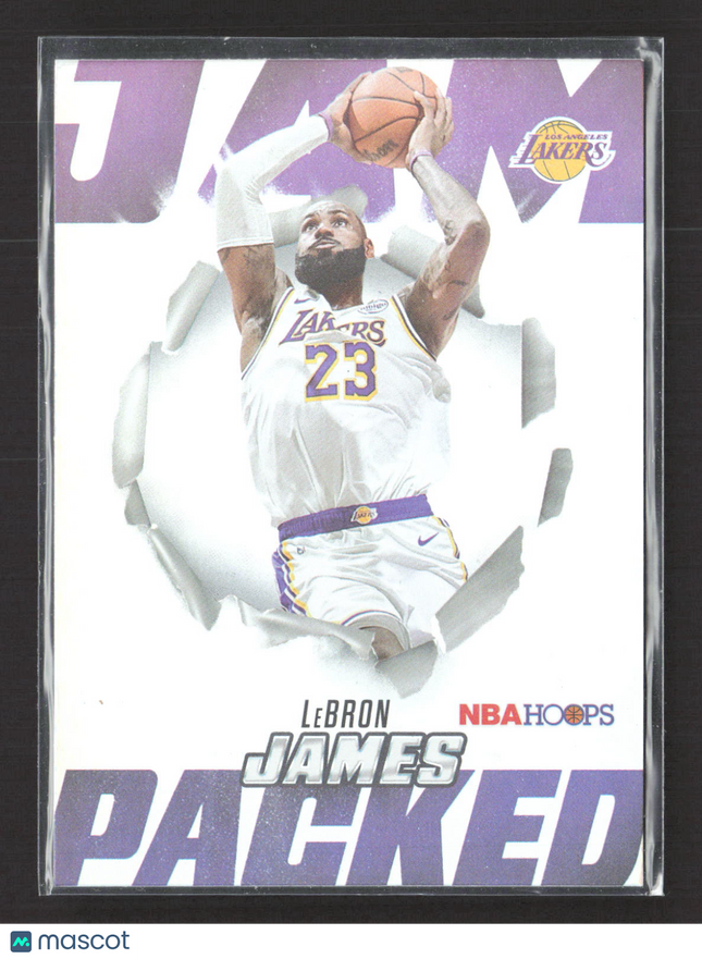 2026 Topps NBA Hoops Jam Packed LeBron James #JP-4