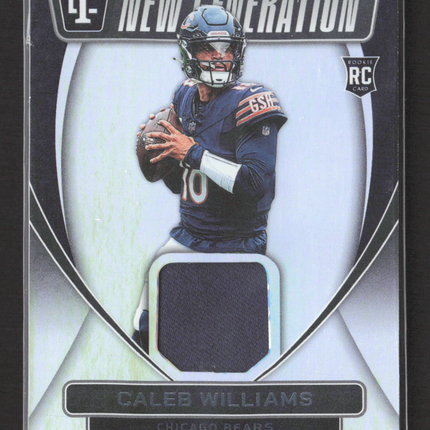 2025 Panini Totally Certified New Generation Caleb Williams #NGJ-CWS RC Jersey