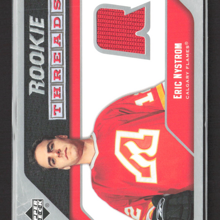 2006 Upper Deck Rookie Threads Eric Nystrom #RT-EN Memorabilia Jersey
