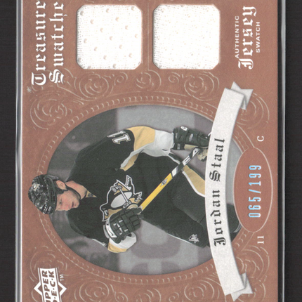 2008 Upper Deck Artifacts Treasured Swatches Jordan Staal #TSD-JS 065/199 Jersey