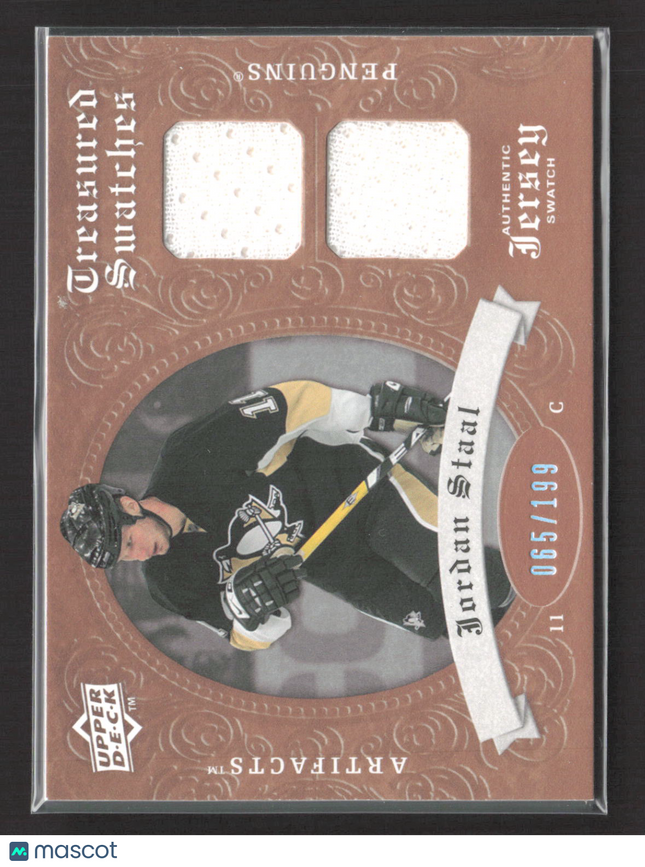 2008 Upper Deck Artifacts Treasured Swatches Jordan Staal #TSD-JS 065/199 Jersey