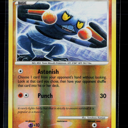 Pokemon 2009 Platinum Croagunk #61/99