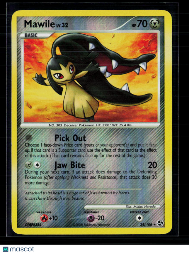 Pokemon 2008 EX Great Encounters Mawile #24/106