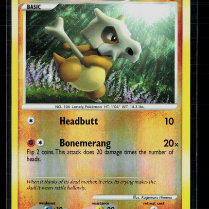 Pokemon 2008 Legends Awakened Cubone #90/146