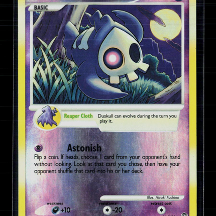 Pokemon 2007 Secret Wonders Duskull #86/132