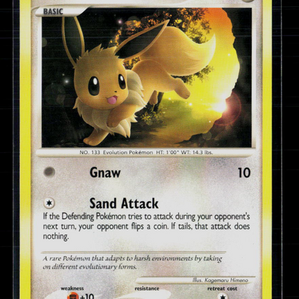 Pokemon 2008 EX Majestic Dawn Eevee #63/100