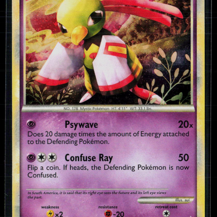 Pokemon 2010 HS Unleashed Xatu #11/95