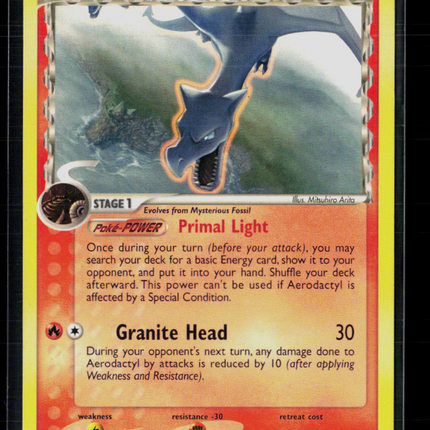 Pokemon 2006 EX Holon Phantoms Aerodactyl #35/110