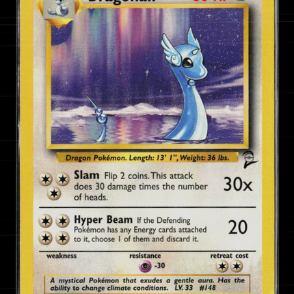 Pokemon 2000 Base Set 2 Dragonair #22/130