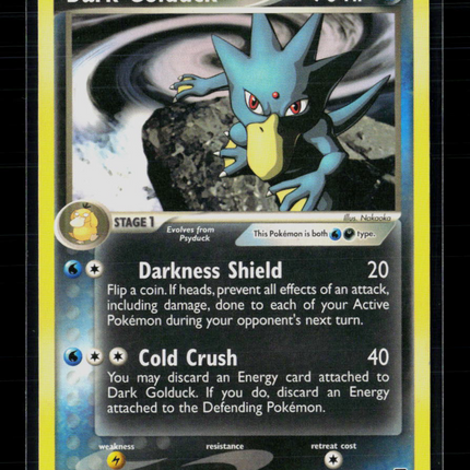 Pokemon 2004 EX Team Rocket Returns Dark Golduck #35/109
