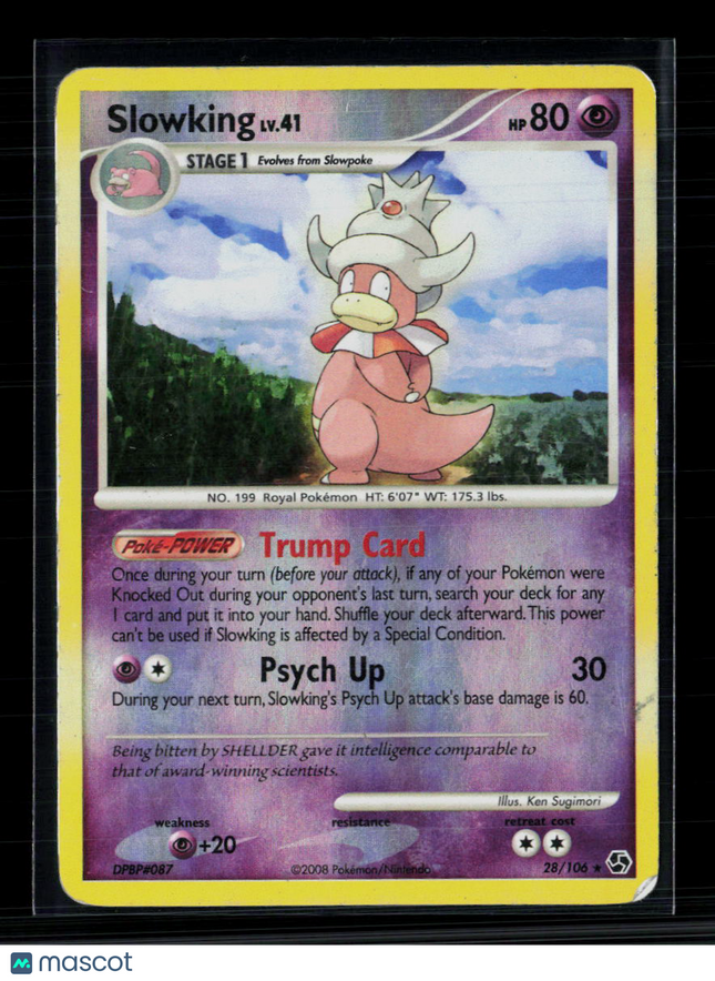Pokemon 2008 Great Encounters Slowking #28/106