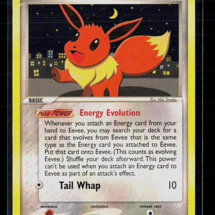 Pokemon 2005 EX Unseen Forces Eevee #55/115