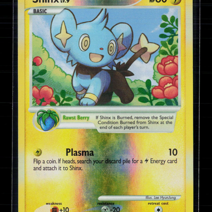 Pokemon 2007 Mysterious Treasures Shinx #98/123