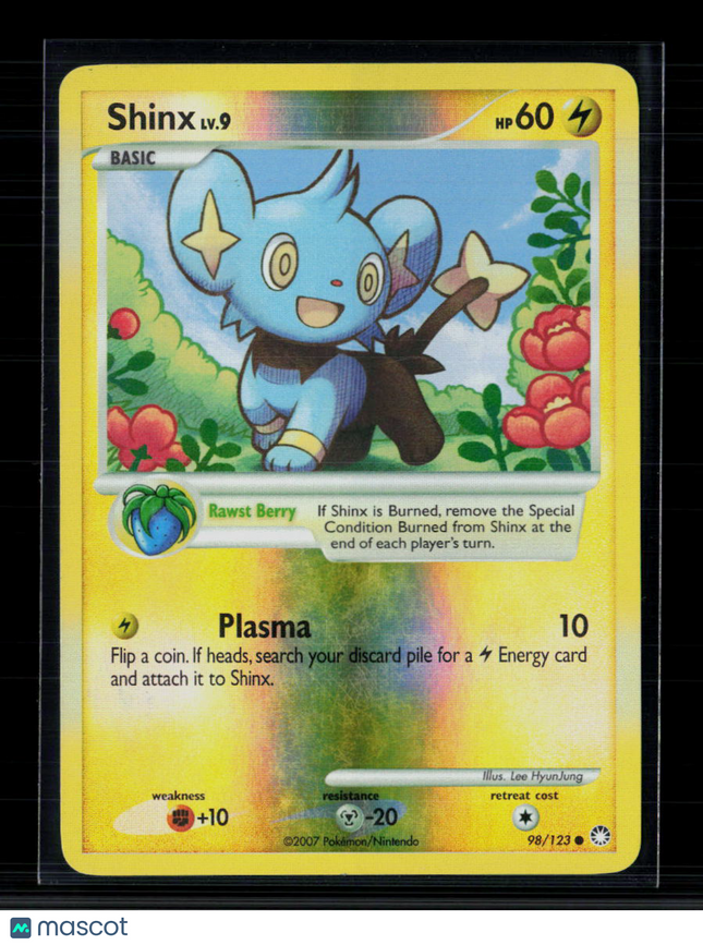 Pokemon 2007 Mysterious Treasures Shinx #98/123
