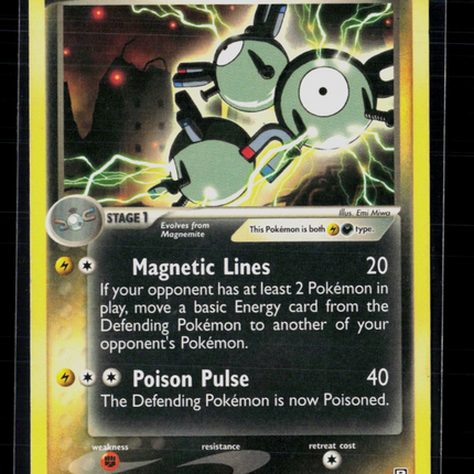 Pokemon 2004 EX Team Rocket Returns Dark Magneton #39/109