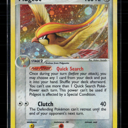 Pokemon 2004 EX FireRed & LeafGreen Pidgeot #10/112