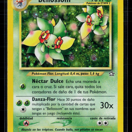 Pokemon 2000 Neo Genesis Bellossom Spanish #3/111