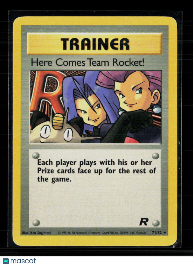 Pokemon 2000 Team Rocket Here Comes Team Rocket! #71/82