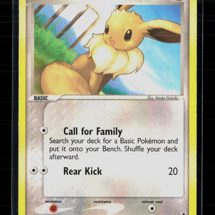 Pokemon 2005 EX Delta Species Eevee #69/113