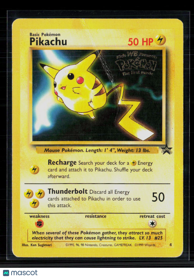 Pokemon 1999 Wizards Pikachu #4