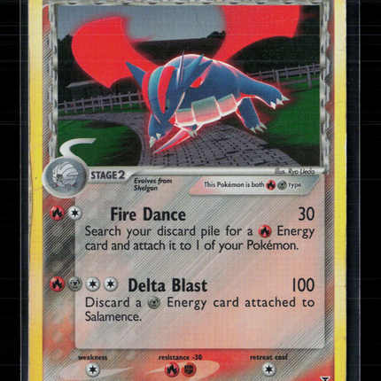 Pokemon 2007 EX Delta Species Salamence #14/113