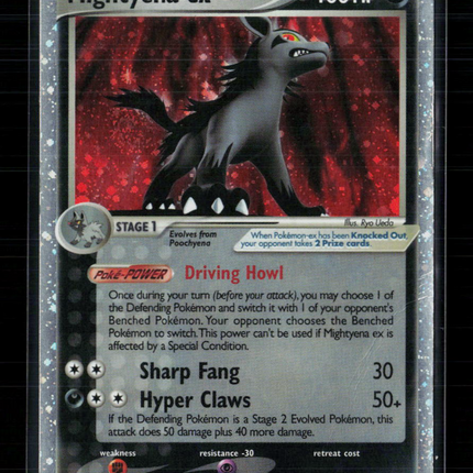 Pokemon 2006 EX Holon Phantoms Mightyena EX #101/110