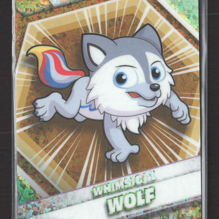 2026 Topps Chrome VeeFriends Whimsical Wolf Gold Speckle Refractor /50 #190
