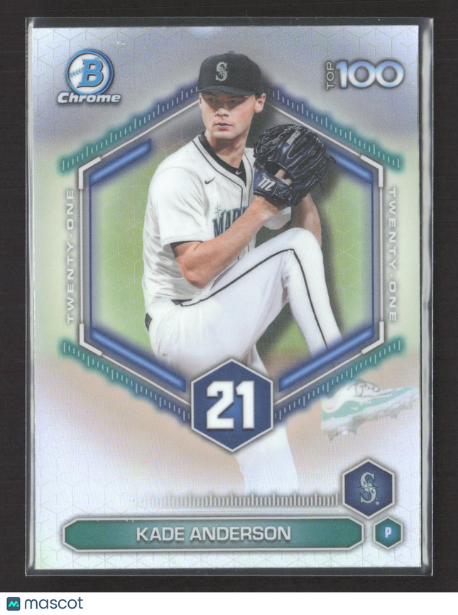 2026 Bowman Chrome Top 100 Kade Anderson #BTP-21