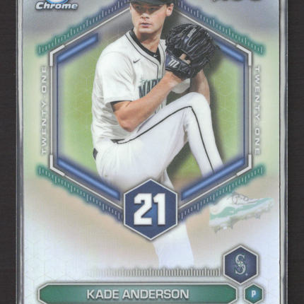 2026 Bowman Chrome Top 100 Kade Anderson #BTP-21